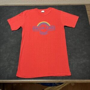 Vintage 1970s Shirt Rainbow Ricks Cafe people power movement protest Gay Lesbian